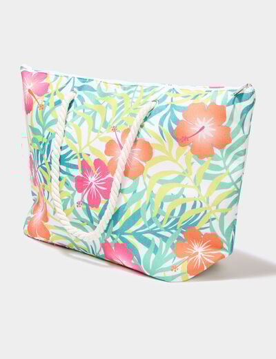 Sac cabas Stitch multicolore femme