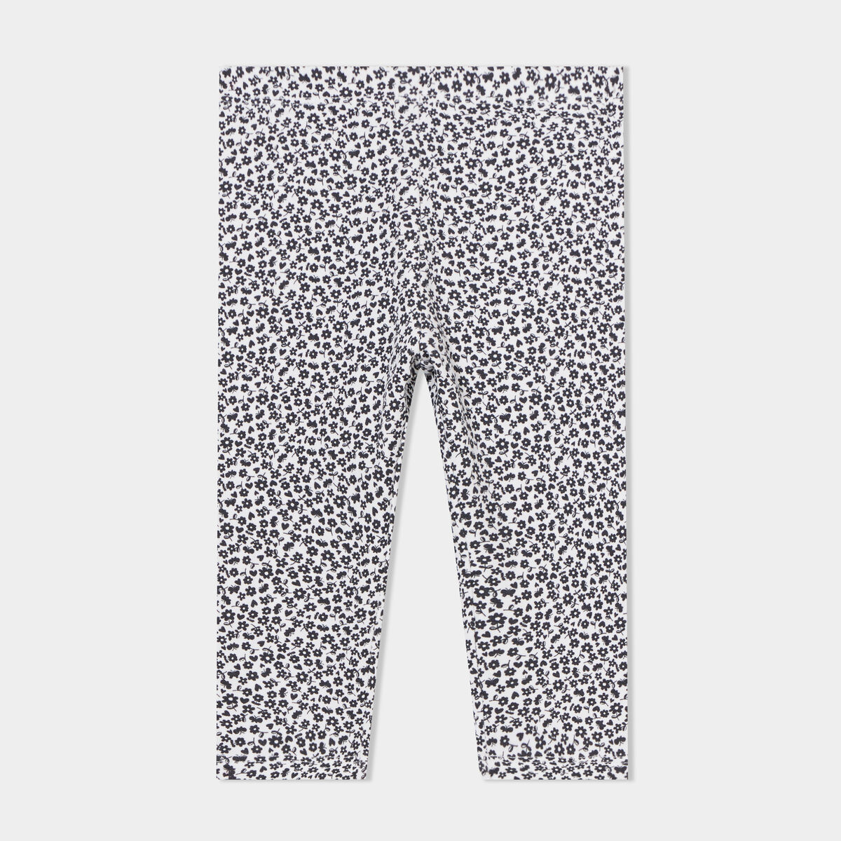 Legging molletonné ecru bébé fille