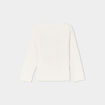 Ensemble pyjama 2 pi&egrave;ces effet polaire blanc fille
