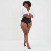 Culotte gainante noir femme grande taille
