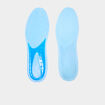Semelles gel confort d&eacute;coupables bleu mixte
