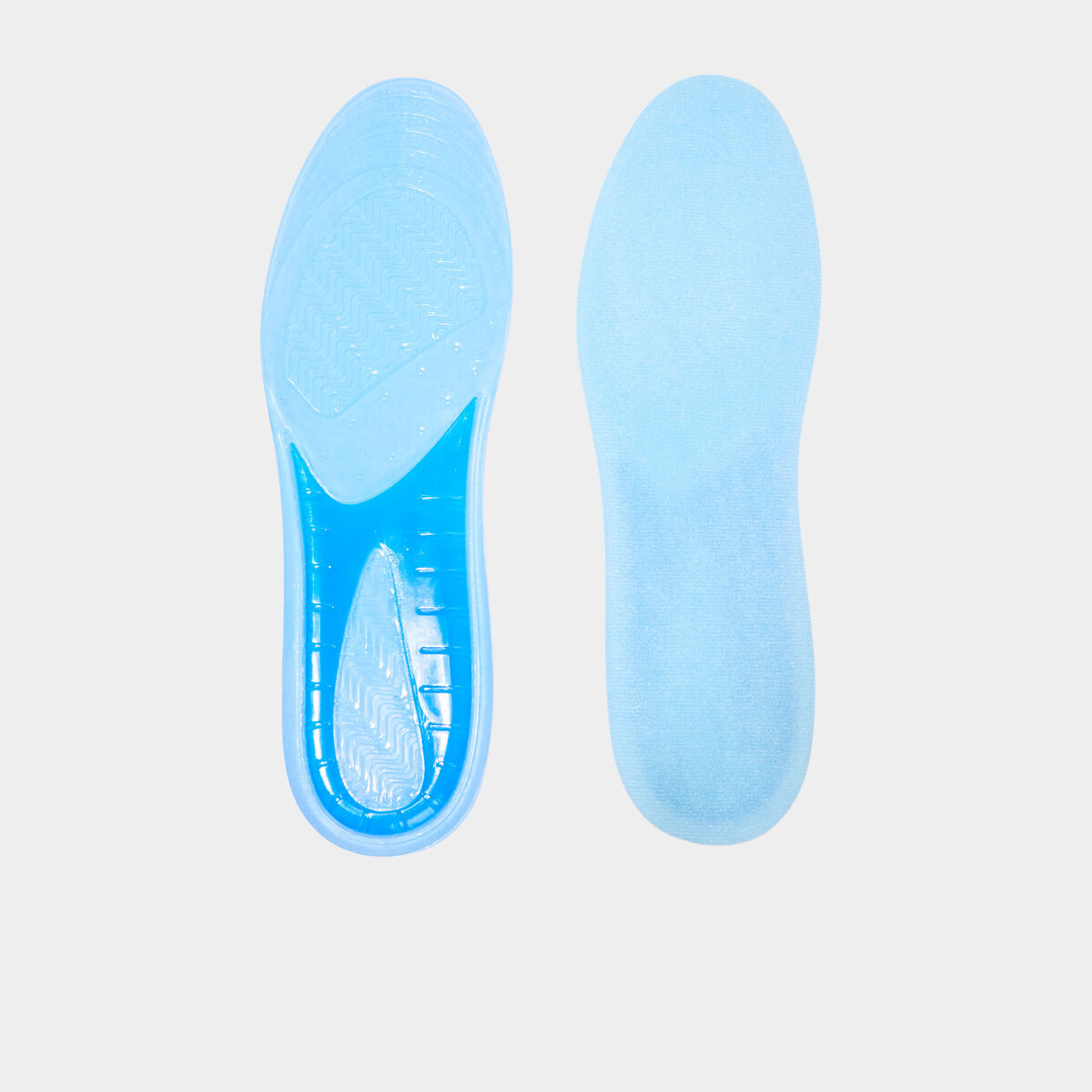 Semelles gel confort d&eacute;coupables bleu mixte
