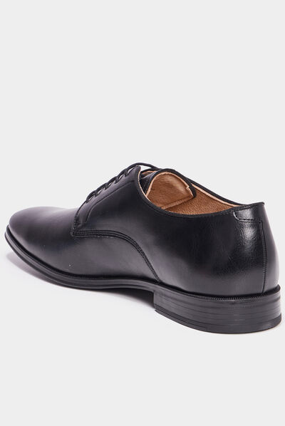 Derbies à lacets noir homme