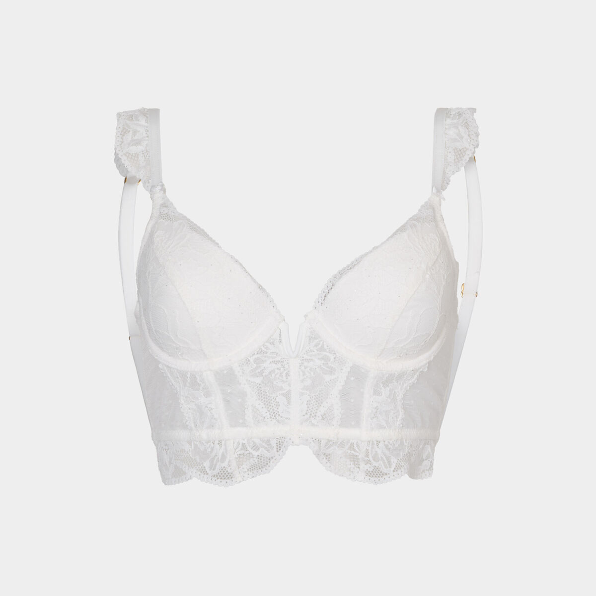 Bustier La Halle – Taille 95B – Rose Pâle En Tulle – 92% Polyamide, 8% élasthanne – Neuf Avec étiquettes