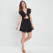Robe évasée Liberto noir femme