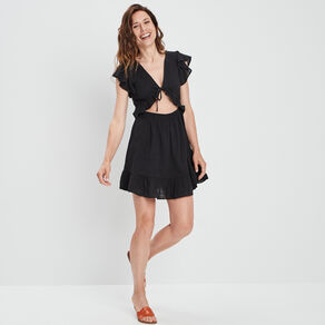 robe evasee liberto noir femme Robe évasée Liberto noir femme