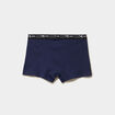 Lot 3 boxers coton stretch DIM bleu p&eacute;trole homme