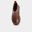 Boots crant&eacute;es marron gar&ccedil;on