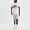 Ensemble pyjama short Pikachu Pokémon blanc homme