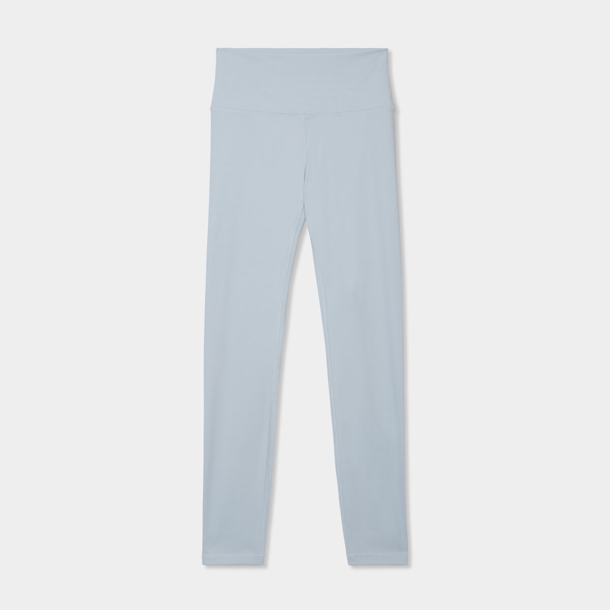 Legging stretch taille élastiquée bleu gris femme