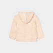 Gilet doublé à capuche Creeks marron cognac bébé garçon