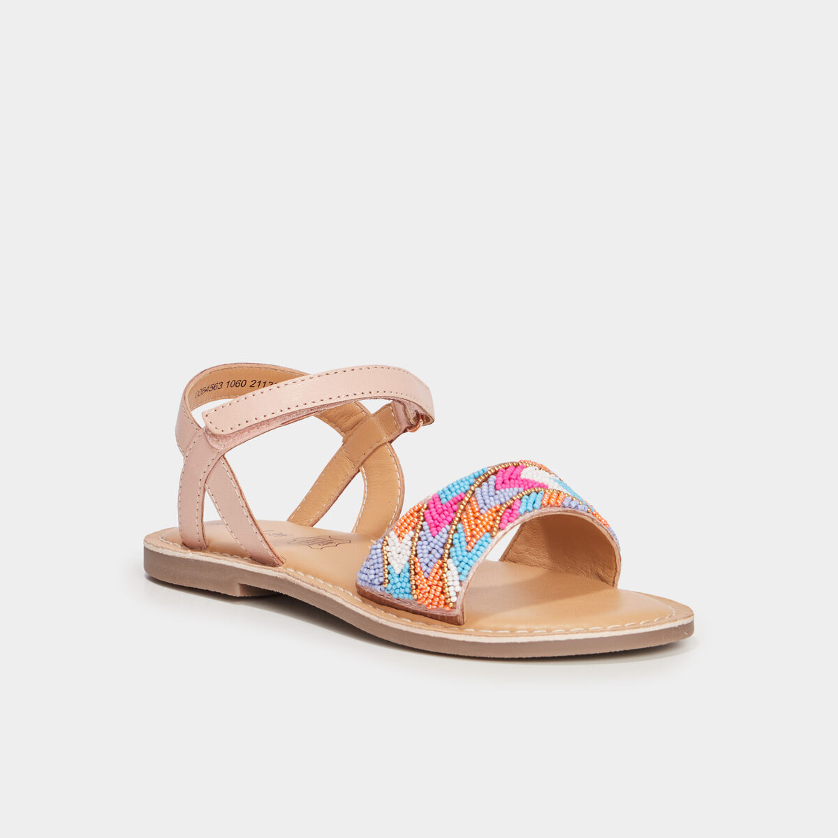 Sandales avec perles Creeks multicolore fille