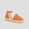 Sandales compensées Liberto marron femme