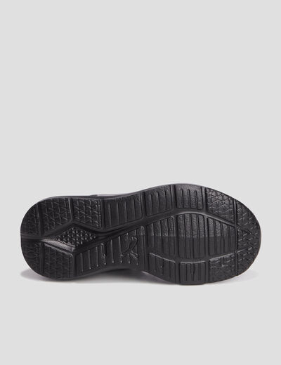 Runnings à lacets Puma Wired noir garçon