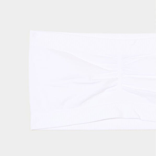 lot 2 bandeaux coton sans armatures blanc femme Lot 2 bandeaux coton sans armatures blanc femme