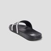 Mules plates noir homme