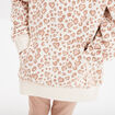 Ensemble sweat long et legging beige fille