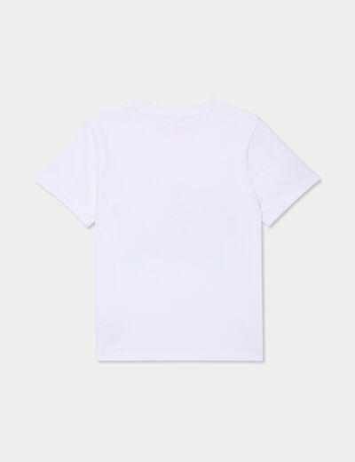 T-shirt manches courtes Mon Petit Poney blanc fille