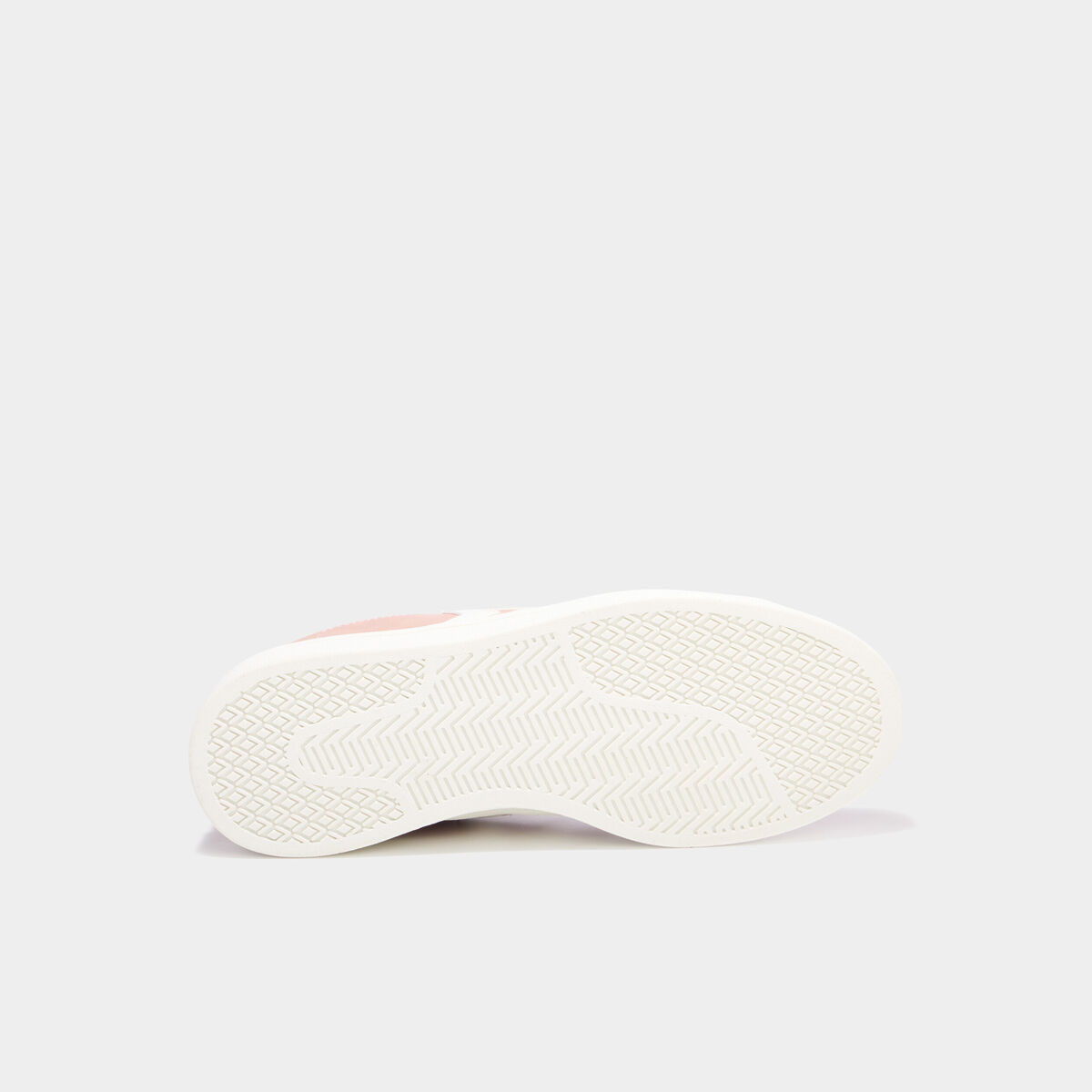 Baskets &agrave; lacets su&eacute;dine rose femme