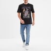 T-shirt manches courtes Beetlejuice noir homme