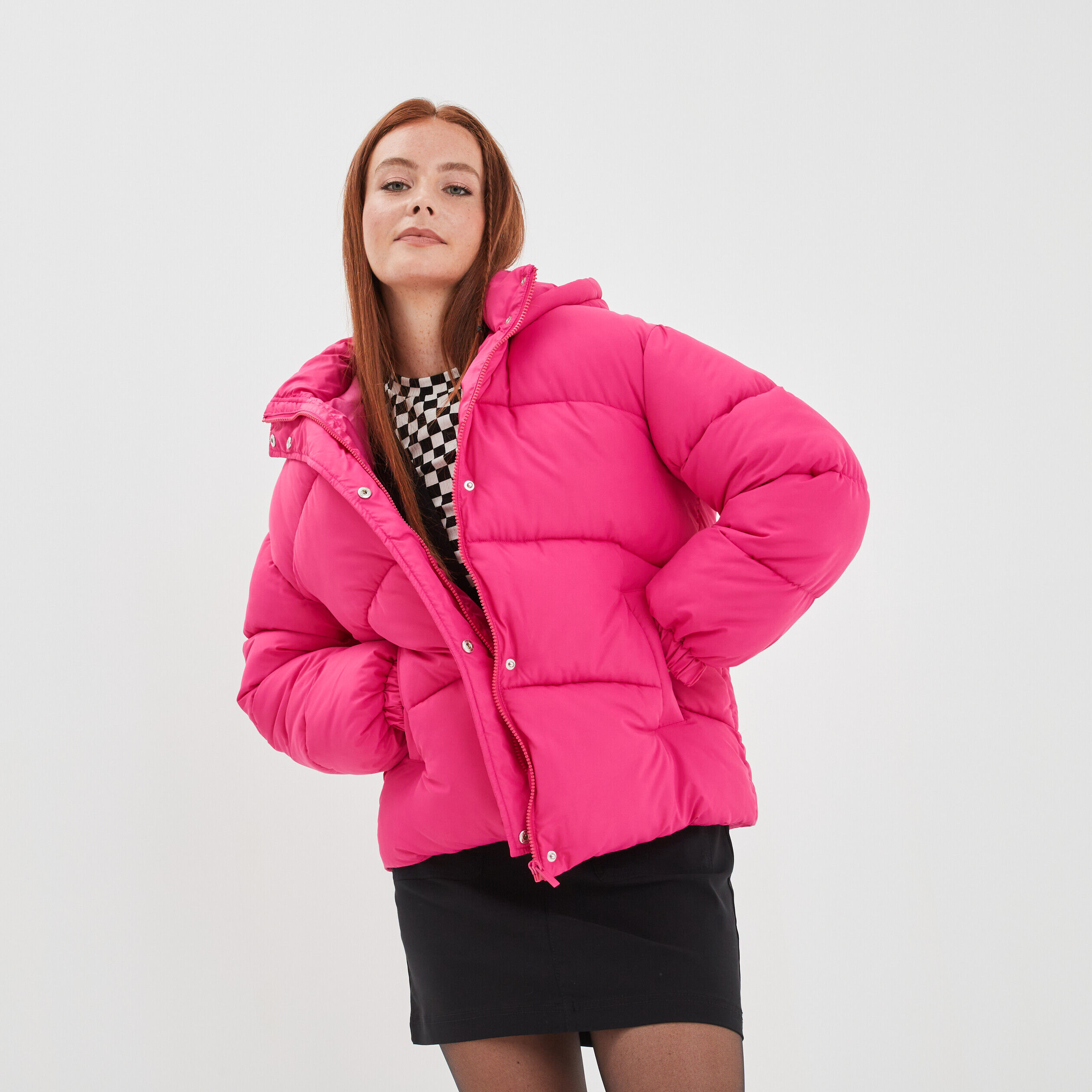 Doudoune rose fluo online