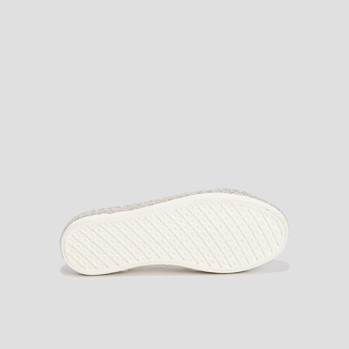 Tennis à lacets en toile Liberto blanc fille