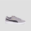 Tennis basses en cuir Puma Smash gris homme