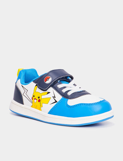 Tennis basses à scratchs Pokémon Pikachu multicolore garçon
