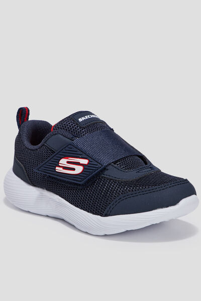 Baskets running Skechers Varitix bleu marine garçon