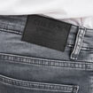 Jean stretch coupe regular denim gris homme