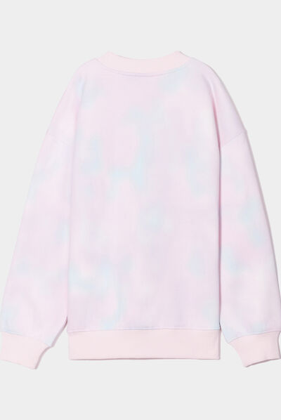 Sweat manches longues Hatsune Miku parme fille