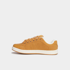 tennis a lacets bout rond jaune fonce homme Tennis à lacets bout rond jaune foncé homme