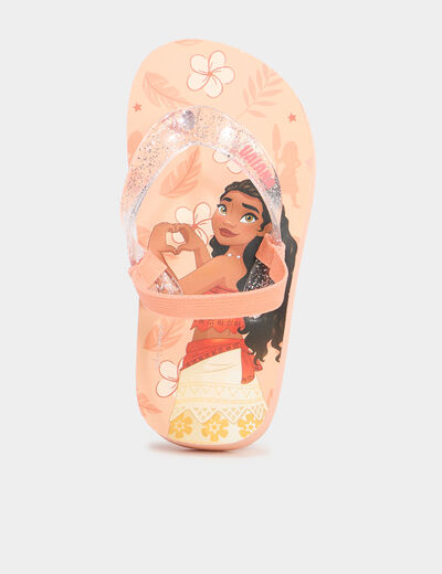 Tongs de plage Vaiana rose fille