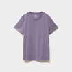 T-shirt de sport droit manches courtes violet femme