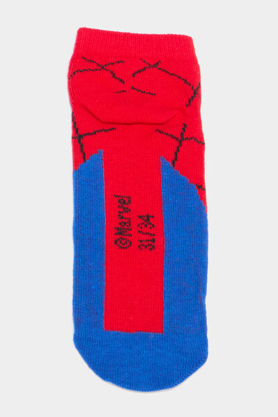 Lot 3 paires chaussettes Spider-Man rouge gar&ccedil;on