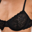 Soutien-gorge embo&icirc;tant dentelle noir femme