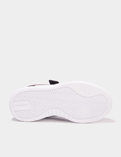 Baskets &agrave; scratchs Caven III Puma bordeaux gar&ccedil;on