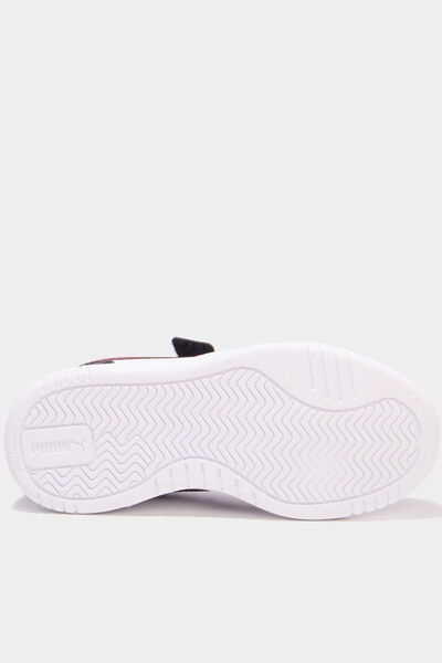 Baskets &agrave; scratchs Caven III Puma bordeaux gar&ccedil;on