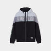 Sweat hoodie zippé à capuche Liberto noir homme