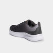 Baskets running à scratchs gris homme