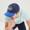 Casquette bicolore Creeks bleu marine homme