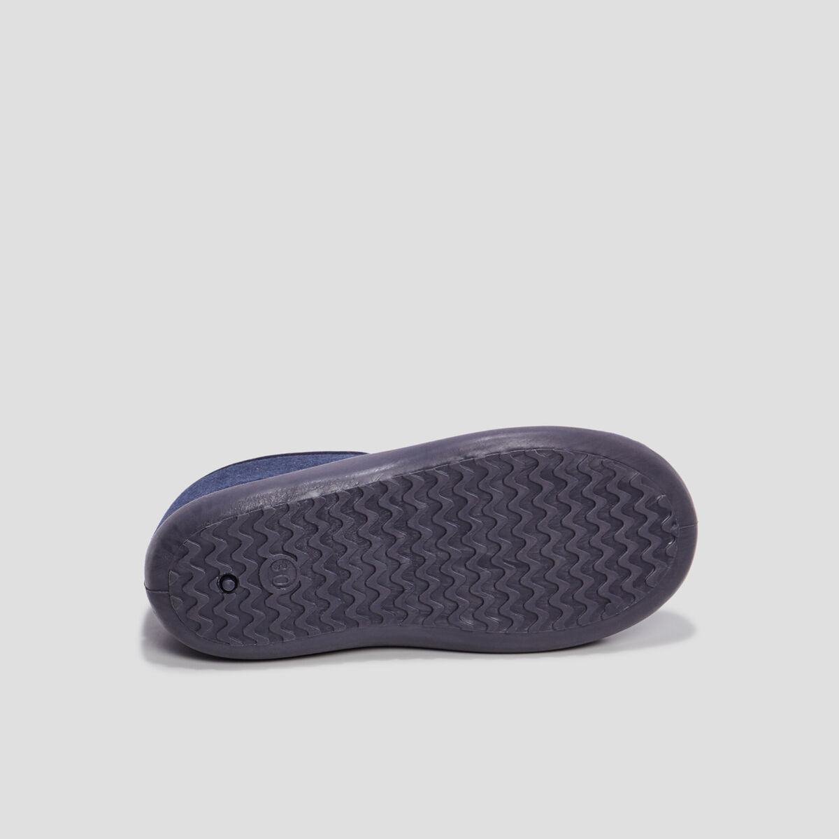 Chaussons sans gêne bleu garçon