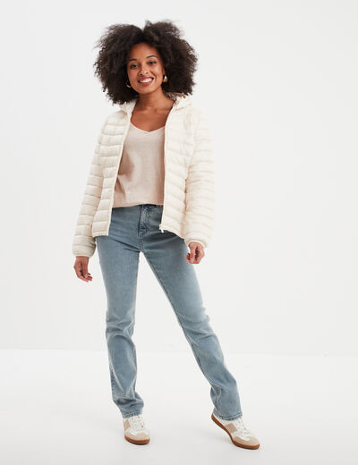 Jeans straight taille standard Creeks bleu foncé femme