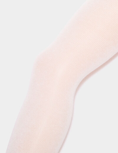 Collant opaque ecru fille
