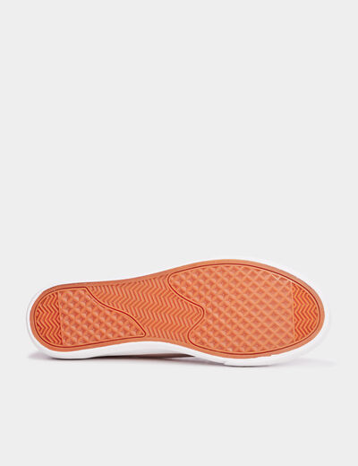 Tennis en toile dentelle Mosquitos rose femme