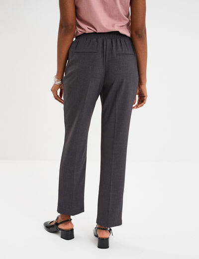 Pantalon de jogging chino gris foncé femme