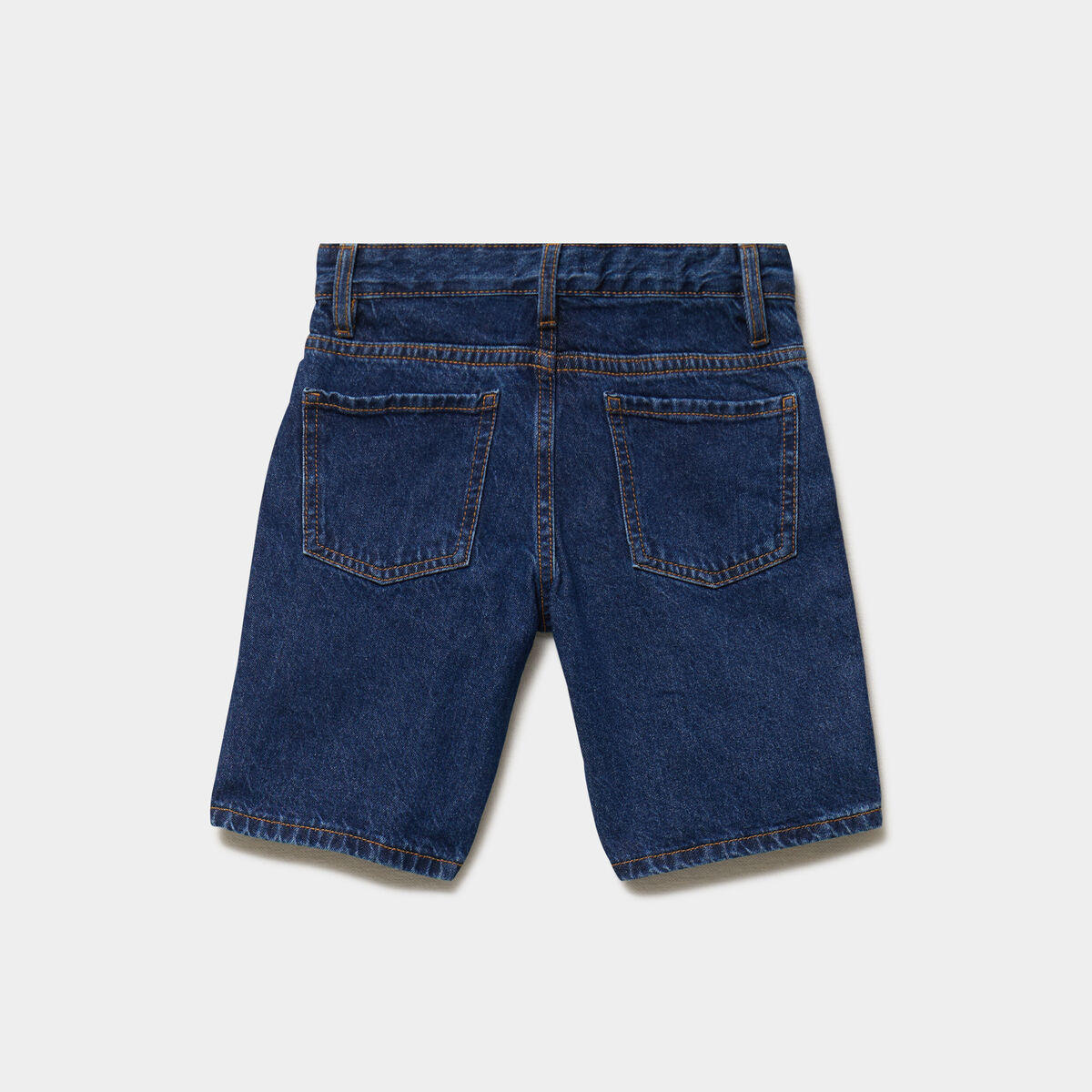 Bermuda en jean regular coton denim stone gar&ccedil;on