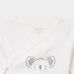Ensemble 2 pi&egrave;ces coton blanc b&eacute;b&eacute;