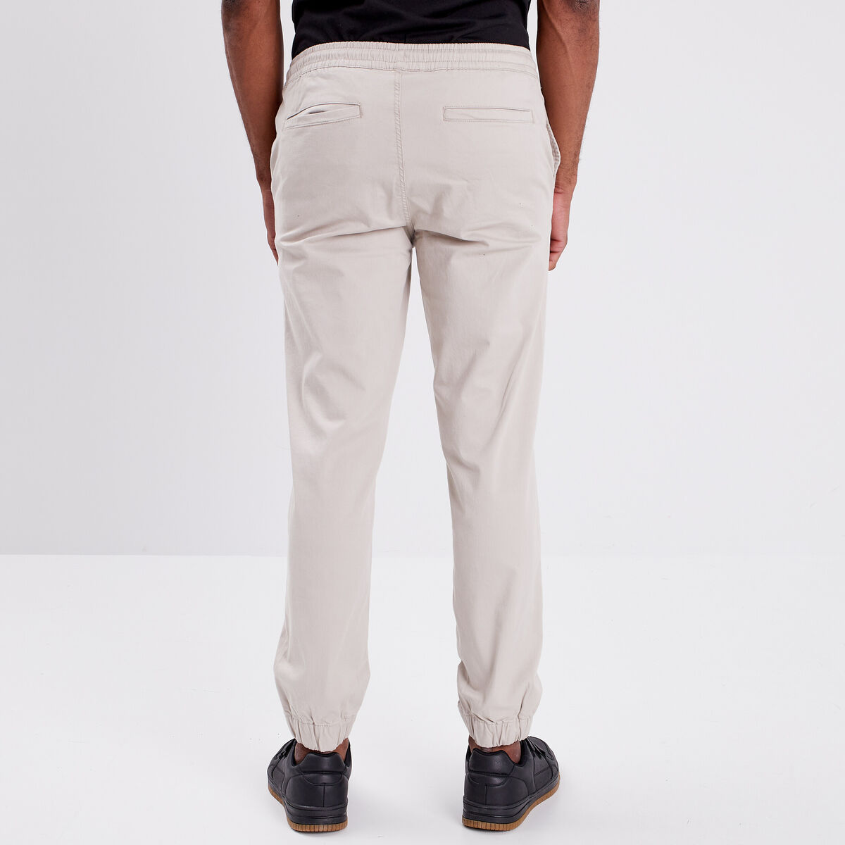 Pantalon jogpant sable homme