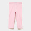 Legging corsaire taille &eacute;lastiqu&eacute;e rose clair fille